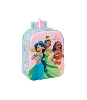 Mochila safta guarderia 3d princesas disney 270x220x100 mm