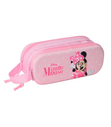 Bolso escolar portatodo safta doble 3d mochilas 3d minnie mouse 80x210x60 mm