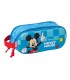 Bolso escolar portatodo safta doble 3d mochilas 3d mickey mouse 80x210x60 mm