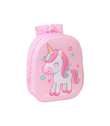 Mochila safta 3d unicorn 330x270x100 mm