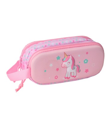 Bolso escolar portatodo safta doble 3d mochilas 3d safta unicorn 80x210x60 mm