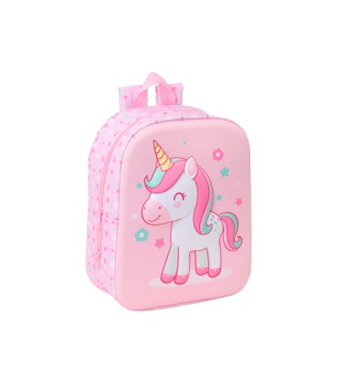 Mochila safta guarderia 3d unicorn 270x220x100 mm
