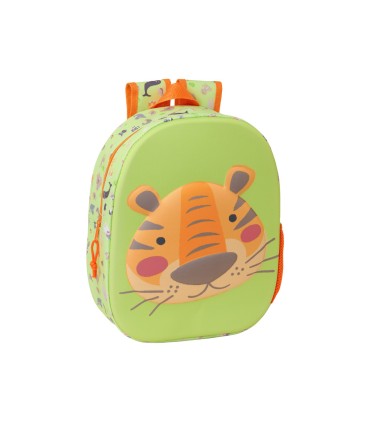 Mochila safta 3d safta tiger 330x270x100 mm