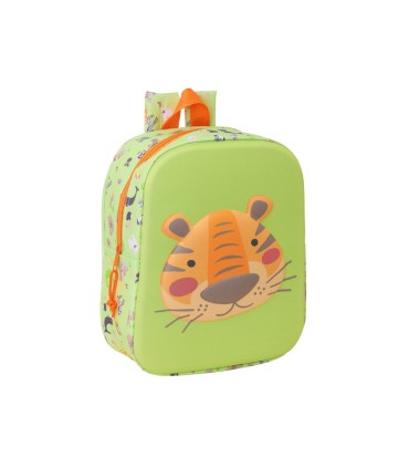 Mochila safta guarderia 3d tiger 270x220x100 mm