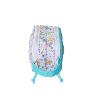 Bolso escolar portatodo safta doble 3d mochilas 3d safta lion 80x210x60 mm