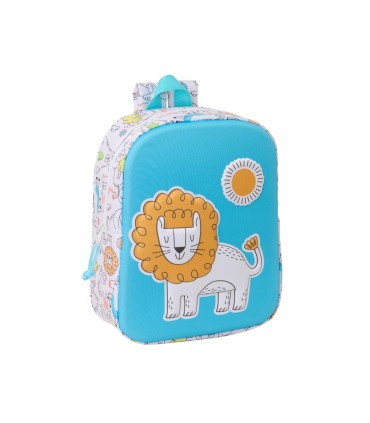 Mochila safta guarderia 3d lion 270x220x100 mm