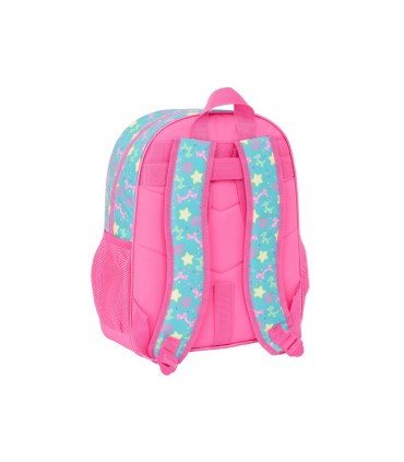 Mochila safta junior adaptable a carro gabby s dollhouse confetti 380x320x120 mm