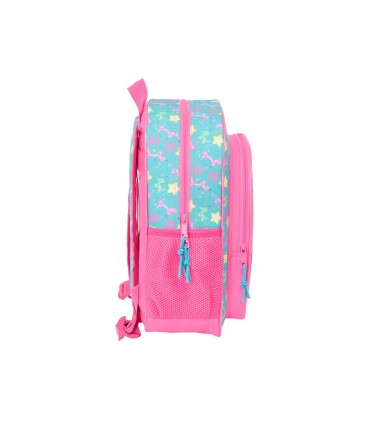 Mochila safta junior adaptable a carro gabby s dollhouse confetti 380x320x120 mm