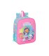 Mochila safta guarderia adaptable a carro gabby s dollhouse confetti 270x220x100 mm