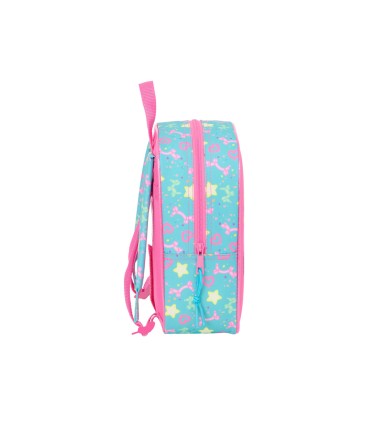 Mochila safta guarderia adaptable a carro gabby s dollhouse confetti 270x220x100 mm