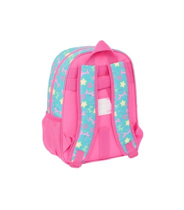 Mochila safta infantil adaptable a carro gabby s dollhouse confetti 340x260x110 mm