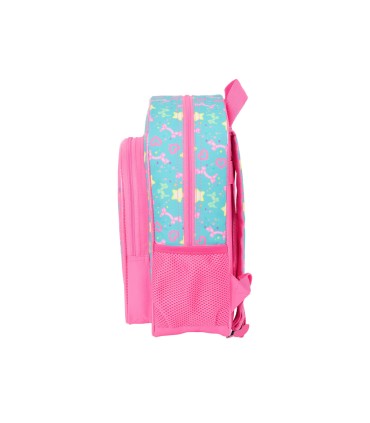 Mochila safta infantil adaptable a carro gabby s dollhouse confetti 340x260x110 mm