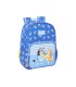 Mochila safta infantil adaptable a carro bluey let s play 340x260x110 mm