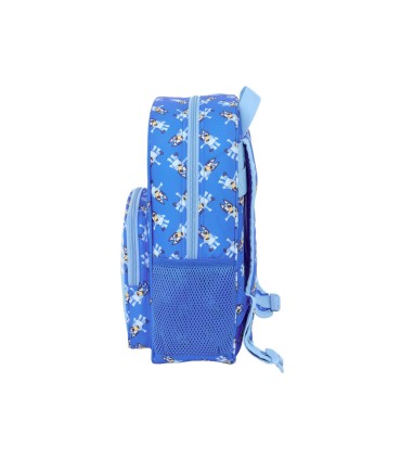 Mochila safta infantil adaptable a carro bluey let s play 340x260x110 mm