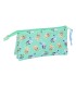 Bolso escolar portatodo safta triple bluey sisters 120x220x30 mm