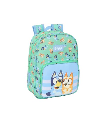 Mochila safta infantil adaptable a carro bluey sisters 340x260x110 mm