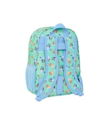 Mochila safta infantil adaptable a carro bluey sisters 340x260x110 mm