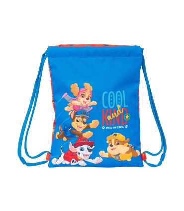 Saco plano safta junior paw patrol cool 340x260x10 mm