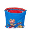 Saco plano safta junior paw patrol cool 340x260x10 mm