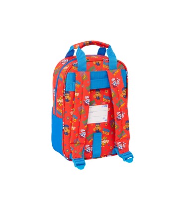 Mochila safta infantil con asas adaptable a carro paw patrol cool 280x200x80 mm
