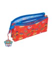 Bolso escolar portatodo safta triple paw patrol cool 120x200x30 mm