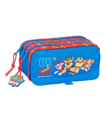 Bolso escolar portatodo safta triple big paw patrol cool 100x215x80 mm