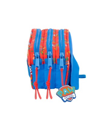 Bolso escolar portatodo safta triple big paw patrol cool 100x215x80 mm