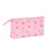 Bolso escolar portatodo safta triple minnie mouse baby 120x220x30 mm
