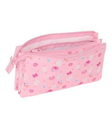 Bolso escolar portatodo safta triple minnie mouse baby 120x220x30 mm