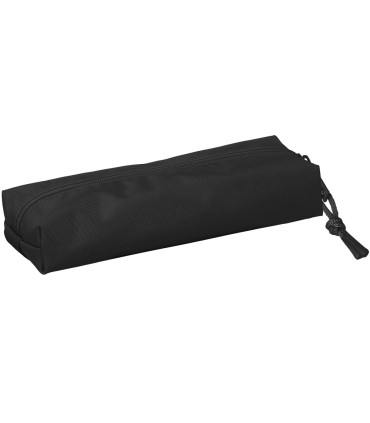 Bolso escolar portatodo safta rectangular con goma elastica 2 black 220x70x40 mm