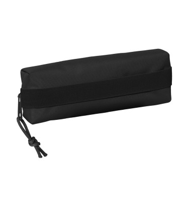Bolso escolar portatodo safta rectangular con goma elastica 2 black 220x70x40 mm