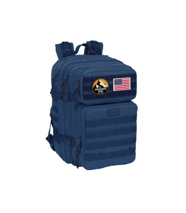 Mochila safta militar portatil 156 basics marino 300x230x480 mm