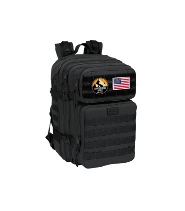 Mochila safta militar portatil 156 basics negro 300x230x480 mm