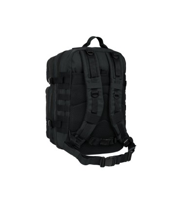 Mochila safta militar portatil 156 basics negro 300x230x480 mm
