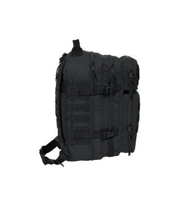 Mochila safta militar portatil 156 basics negro 300x230x480 mm