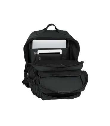 Mochila safta militar portatil 156 basics negro 300x230x480 mm