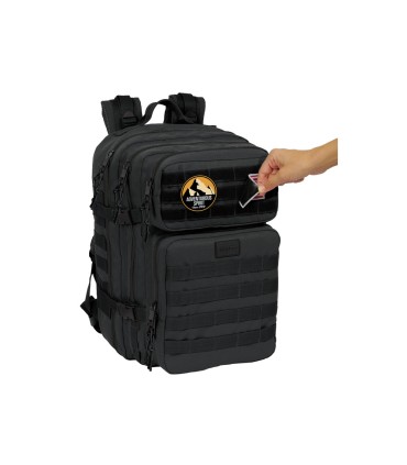 Mochila safta militar portatil 156 basics negro 300x230x480 mm