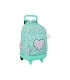 Mochila safta grande con ruedas compact extraible cuore 450x330x220 mm