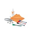 Kit nobo iniciacion para pizarra cristal incluye 1 borrador 4 imanes 4 rotuladores y productos de