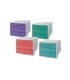 Fichero cajones de sobremesa esselte colour breeze plastico 2 cajones grandes y 2 pequenos colores surtidos
