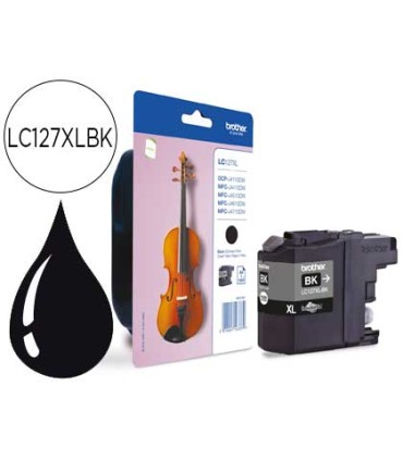 Ink jet brother mfc j4410dw 4510 dw negro alta capacidad 1200 pag