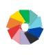 Cuaderno espiral liderpapel a5 micro witty tapa dura 120h 90gr cuadro 5mm 5 bandas 6 taladros colores surtidos