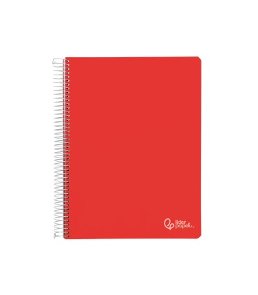 Cuaderno espiral liderpapel a5 micro witty tapa dura 120h 90gr cuadro 5mm 5 bandas 6 taladros colores surtidos