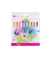 Pack de 10 ecoline brush pen pastel