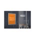 Porta poster nobo acrilico transparente mural din a4 261x24x346 mm