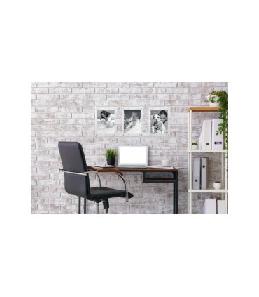 Porta poster nobo acrilico transparente mural din a4 261x24x346 mm