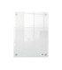 Porta poster nobo acrilico transparente mural din a4 261x24x346 mm