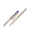 Boligrafo replay azul con goma de borrar