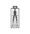 Compas rotring compact micrometrico ajuste rapido longitud 17 cm circunferencia 36 cm