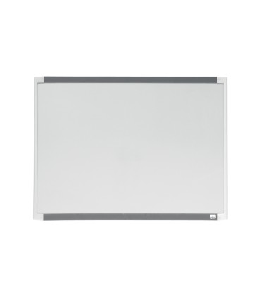 Pizarra blanca nobo magnetica marco dos tonos color 585x430 mm